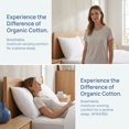 thumbnail image 4 of Unique Bargains Breathable Hypoallergenic Envelope Pillow Protectors Standard White 20" x 26", 4 of 5