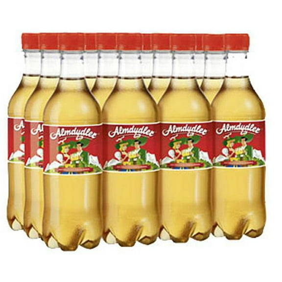 Almdudler - Alpen Herb Limeade Bottle- 0.5l -4 pack (4x0.5l)