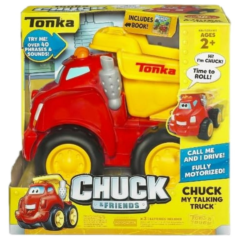 Tonka Chuck My Talking Truck Toy Vehicle Walmart