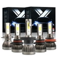 thumbnail image 2 of BSTAUGTO 2PCS Luz De Coche H1/H4/H7/H8/H9/H11/9005/9006 LED Faro 120W 22000LM Bombillas Blanco 6000K-6500K Antiniebla Automática huangjie unisex, 2 of 2