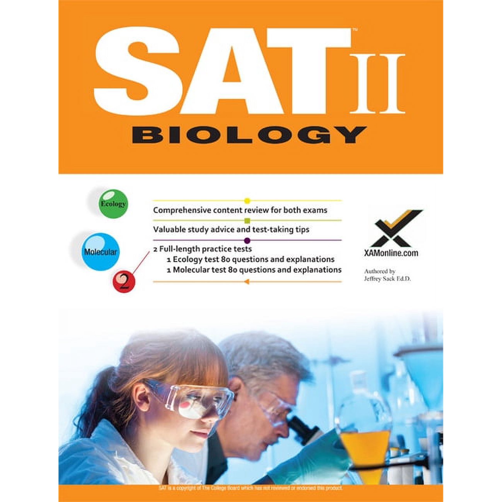 SAT Biology 2017 (Paperback)