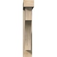thumbnail image 2 of Ekena Millwork 5 1/2"W x 32"D x 32"H Westlake Block Smooth Bracket w/ Offset Brace, Douglas Fir, 2 of 25