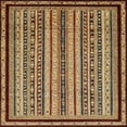 thumbnail image 1 of Ahgly Company Indoor Square Abstract Red Abstract Area Rugs, 3' Square, 1 of 6