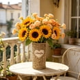 thumbnail image 5 of onlyliua Straw Woven Planters Rattan Flower Baskets Decorative Wicker Plant Holders For Succulents Indoor Outdoor Decorative Storage Baskets Home Patio Porch Planter Basket, 5 of 7