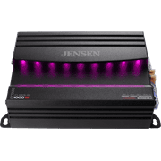 Jensen XDA94RB Class D 4 Channel Bridgeable Amplifier with 80 Watts x 4 RMS and 1000 Watts, New