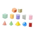 thumbnail image 3 of arctrm 9 Pieces Geometric Solid Blocks Pattern Set Three Dimensional Shapes Educational 15pcs, 3 of 10
