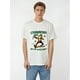 thumbnail image 1 of Camiseta de algodón para hombre, estilo casual con estampado de rana, manga corta, cuello redondo, cómoda camiseta de verano. Camiseta blanca para adultos, hombres, mujeres, adolescentes, jóvenes y pa, 1 of 7