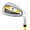 Yellow, variant on Ultimate Junior #7 Iron for Kids with Fiberglass Shaft & Headcover Junior Practice Golf Club Green