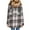 A3 Wine, variant on LYXSSBYX Winter Coats for Women Clearance Womens Plaid Long Wool Blend Coat Shacket Jackets Long Sleeve Button Down Casual Boyfriend Flannel Shirts