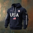 thumbnail image 2 of 250 Anniversary Usa Shirt American Flag Hoodie 250th Patriotic 1776-2026 Pullover 250 Anniversary Usa Plus Size Sweatshirt Pullover, 2 of 4