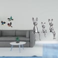thumbnail image 2 of Pájaro para colgar en la pared,Arte de pared de pájaros de madera Decoración de pared de pájaros voladores de madera,Escultura de figura,Estatua sentada Figura Escultura Adorno,Estatuas de, 2 of 8