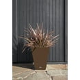 thumbnail image 6 of Veradek Pure Series Nobleton 22" Plastic Planter Tray 2-Pack Espresso, 6 of 9