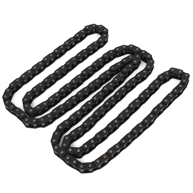 Cadena de rodillo remachada de 3/8" de paso, 160 eslabones, 06B, 5 pies, 150 cm de largo