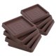 thumbnail image 5 of OFFIGAM 8Ud Almohadillas Antideslizantes Para Muebles De Goma Marrón Resistentes Para Proteger Y Estabilidad, 5 of 8