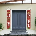 thumbnail image 3 of CSChome Christmas Couplets Clear Pattern Christmas Couplets: Door Hanging Banners for Festive Decorations, 3 of 7