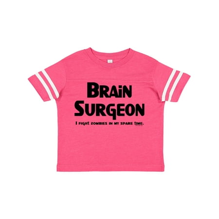 

Inktastic Brain Surgeon Zombie Fighter Gift Toddler Boy or Toddler Girl T-Shirt
