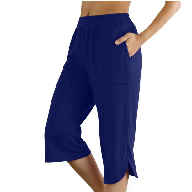 WILLBEST Pantalones Casuales de Mujer para Uso Diario, Cómodos Pantalones Deportivos de Cintura Media para Mujeres de Moda, Verano 2025 Mediana