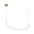 thumbnail image 4 of LP89048-BK-Kuzco Lighting-Talis - 24W LED Pendant-11.75 Inches Tall and 0.88 Inches Wide-Black Finish, 4 of 5