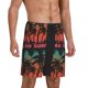 thumbnail image 2 of Balery Go Surfer Pantalones cortos de pijama de punto de algodón para hombre con cinturilla y bolsillos-XX-Large, 2 of 6