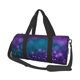 thumbnail image 1 of Balery Purple and Green Glitter Bolsa de Gimnasio para Mujeres y Hombres, Bolsa de Viaje Impermeable, Bolsa de Fin de Semana con Compartimento para Zapatos y Bolsillo Húmedo, 1 of 6