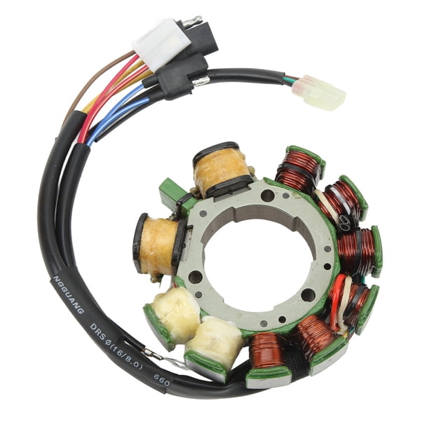 Estator De Encendido, Estator Magnético Para Motos De Nieve Cobre Resistente Al Desgaste Profesional Alta Resistencia Baja Pérdida Magnética Durable 3005-080 Para Reparación