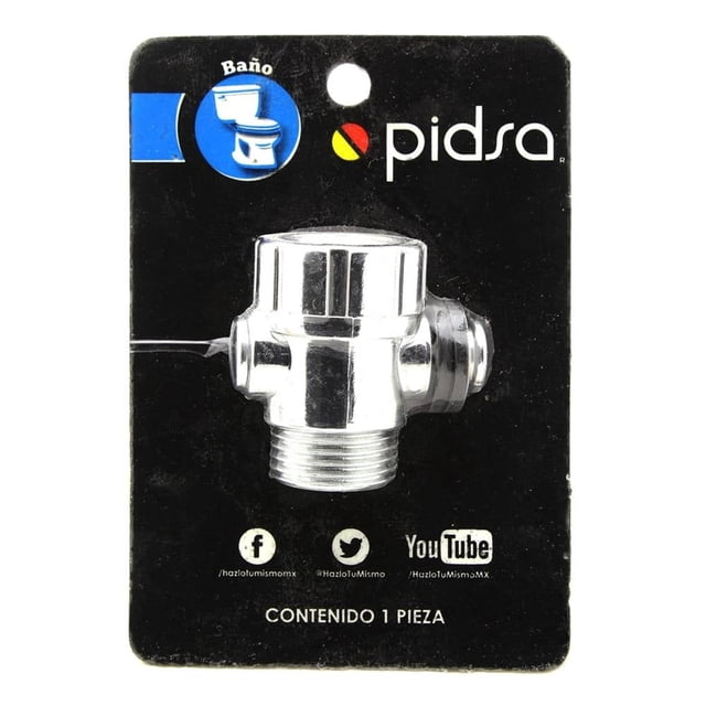 Obturador para Regadera Pidsa Pro Cromado 51341