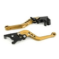 thumbnail image 4 of Brake Clutch Levers For YAMAHA YZF R3 R25 MT 25 2015-2017 Gold, 4 of 5