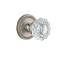 thumbnail image 5 of Grandeur Newver_Prv_234 Newport Solid Brass Rose Privacy Door Knob Set - Nickel, 5 of 7