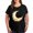 black, variant on Tops For Women Moon Graphic Tshirts For Women Trendy Black Blouses For Women Plus Size Sexy T-Shirts For Women Graphic Tees Trendy