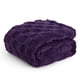 thumbnail image 1 of Manta Bedsure GentleSoft de Franela y Felpa Morada para Cama Individual, 1 of 8