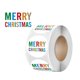 thumbnail image 2 of Bearachild Decoración Etiqueta Adhesiva Tema de Navidad Feliz Navidad Caja de regalo Etiqueta Papel Kraft Feliz Navidad Eslogan Etiqueta decorativa Rollo Kits de decoración para fiestas Bearachild HA019826-00, 2 of 6