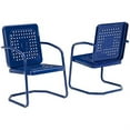 thumbnail image 1 of CROSLEY Bates 2Pc Outdoor Metal Chair Set- 2 Armchairs, 1 of 2