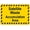 Warning Sign 2, variant on New Aluminum Please Leave Oversized Packages Here Sign - 8"x12" Metal Notice Sign, Drop Off Area for Mail, Deliveries, Indoor Outdoor Use