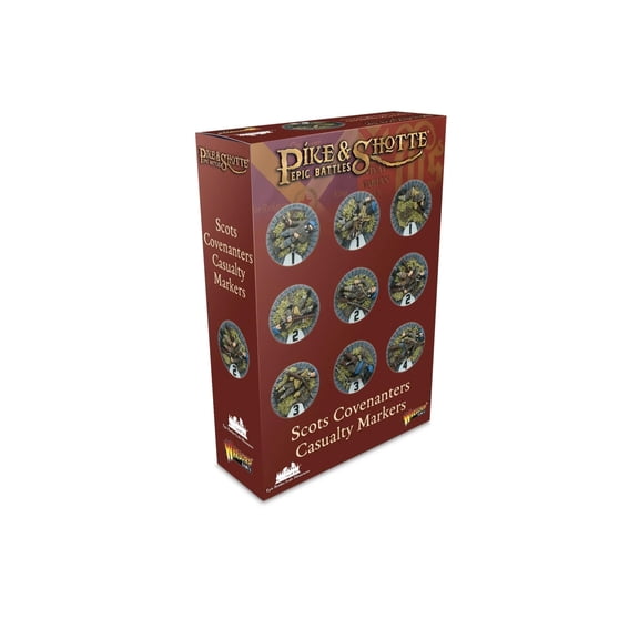 Warlord Games Pike & Shotte Epic Battles: Scots Covenanters Casualty Markers