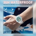 thumbnail image 5 of BOZLUN Mens Watch Skeleton Luxury Mechanical Luminous Waterproof Self-Winding Wrist Watch, 5 of 11