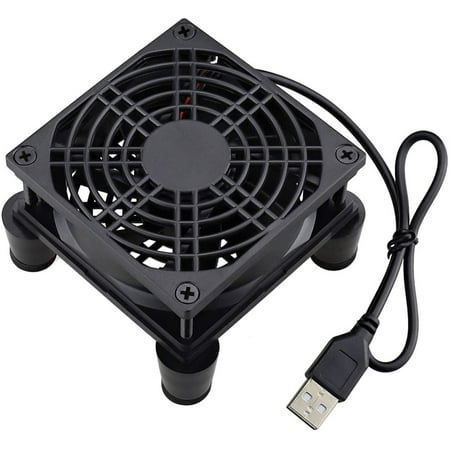 GDSTIME 8025 80mm Router Cooling Fan DIY TV Box Cooling Fan DC 5V USB Power | Walmart Canada