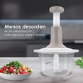 thumbnail image 2 of procesador manual de alimentos blanco y transparente, 2 of 8