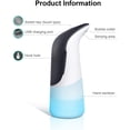 thumbnail image 3 of Automatic Soap Dispenser, Automatic Foam Soap Dispenser Infrared Motion Detector Autosoap Dispenser For Bathroom Or Kitchen (Black), 3 of 7
