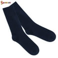 thumbnail image 5 of Spencer Cotton Athletic Compression Crew Socks Plantar Fasciitis Socks Support for Athletic, Support, Flight, Travel, Hiking, 5 of 8
