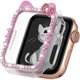 thumbnail image 1 of wonima44 Cartoon Cat Case Compatible with Apple Watch Cover for Women iWatch Series 10 46mm 42mm, Series 9 8 7 41mm 45mm, Series 6 5 4 SE 40mm 44mm, Bling Rhinestone Cute Protective Clear PC Frame, 1 of 1