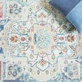 thumbnail image 6 of SAFAVIEH Phoenix Beulah Abstract Area Rug, Red/Ivory, 6'7" x 6'7" Square, 6 of 8