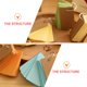 thumbnail image 2 of 6pcs Office Massage Note Pads con hebilla en blanco Nota Pads Memo Pads (color mixto), 2 of 6
