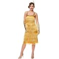 thumbnail image 1 of Costume Gatsby Flapper Doré / Années 20 / Costumes pour Femmes, 1 of 1