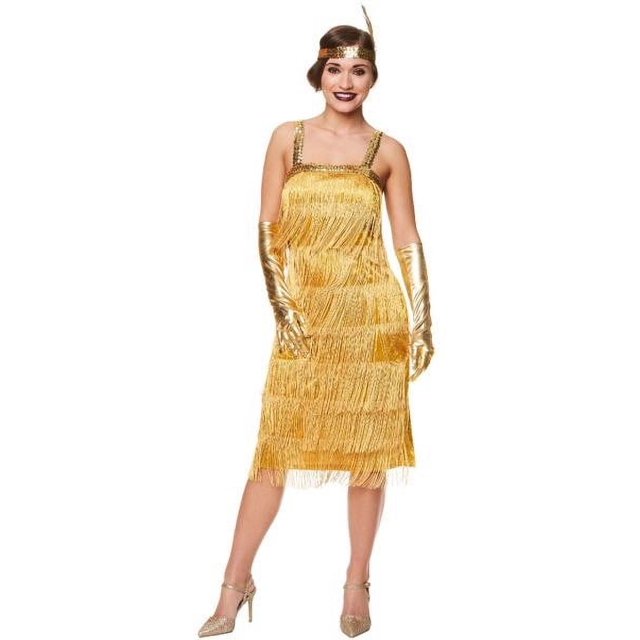 Costume Gatsby Flapper Doré / Années 20 / Costumes pour Femmes