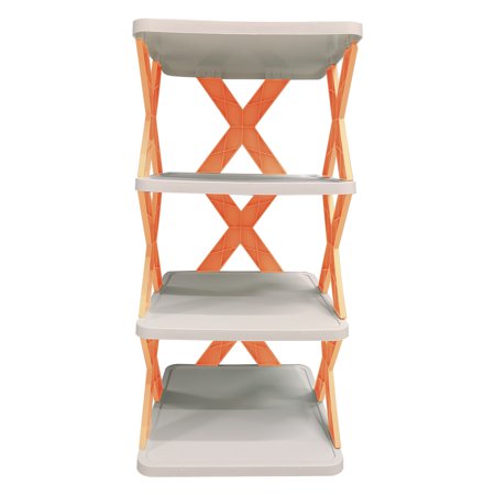 

Lilgiuy Multi Layer Creative Shoe Rack Household Small Shoe Cabinet Economic Dormitory Door Shoe Rack Installation Free Folding Shoe Cabinet Winter Clothes for 2022