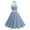 Light Blue, variant on Generic 1950 Style Dresses for Women Vintage 50's Halter Dresses Retro Gingham Polka Dot Pin Up Dresses