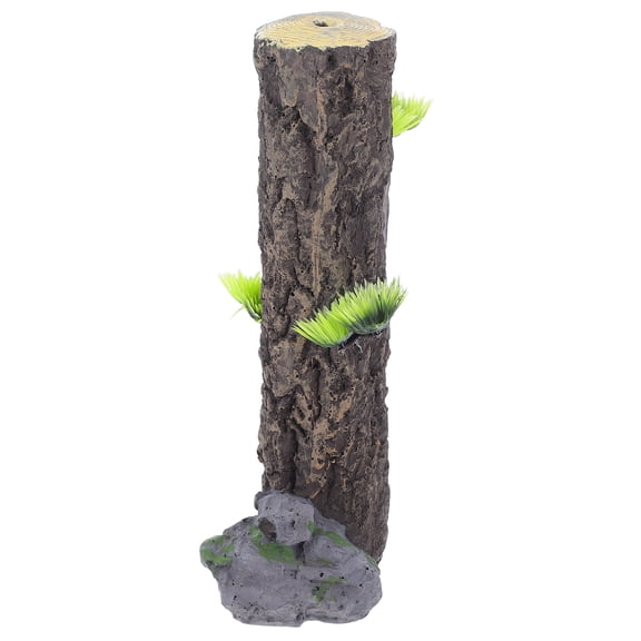 unbranded Aquarium Tree Stump Ornament Artificial Tree Trunk Fish Tank Accessory Fish Tank Decoration Landscape Tree Trunk for Underwater
