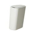 thumbnail image 2 of Smart Sensing Trash Can Waterproof Narrow Wastebaskets Rubbish Container Sealed Automatic Dustbin Waste Basket for Kitchens Office Livingroom white 13L battery, 2 of 8