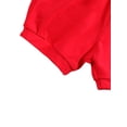 thumbnail image 6 of Bmnmsl Boy Set Short Sleeve Bow Tie Romper with Suspenders Shorts, 6 of 6