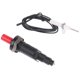 thumbnail image 4 of 2Pcs Piezo Spark Ignition Kit, Push Button Igniter with Heat-Resistant Electrode and 1 Meter Wire, Type of 1 Out 2, Fit for Gas Fireplace, Oven, Heate, 4 of 5